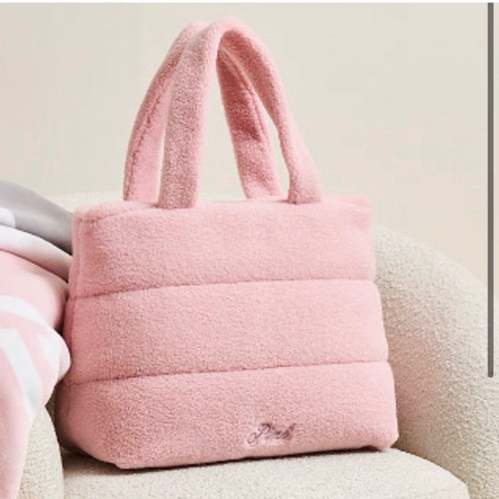 VS Pink Plush Women's Tote Bag